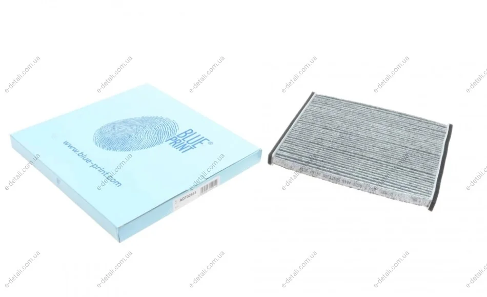 Фильтр салона Toyota Corolla/IST/Wish 00- (угольный) BLUE PRINT ADT32535 (фото 1)