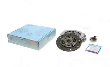 Комплект зчеплення Toyota Avensis 1.6 16V 97-08 (d=211mm) (+вижимний) BLUE PRINT ADT330255
