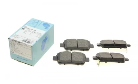 Колодки тормозные (передние) Toyota Corolla 01-08/Prius 00-04/Yaris 99-05 BLUE PRINT ADT342105