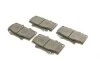 Колодки тормозные (передние) Toyota Land Cruiser 100 98-07/Prado 02-10/Lexus LX 98-08 BLUE PRINT ADT342124 (фото 2)