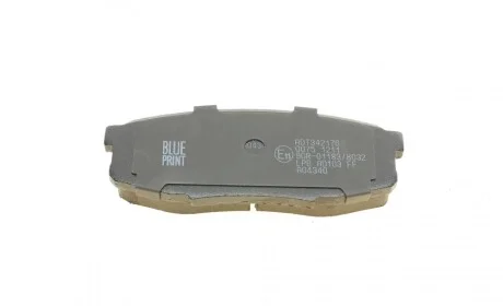 Колодки тормозные (задние) Toyota Land Cruiser Prado 09-/200/Sequoia/Tundra/Lexus LX 07- BLUE PRINT ADT342176