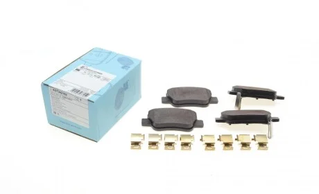Колодки тормозные (задние) Toyota Avensis 08- BLUE PRINT ADT342183