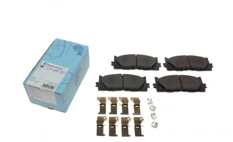 Колодки гальмівні (передні) Toyota Camry 06-/Lexus ES 06-18 BLUE PRINT ADT342189