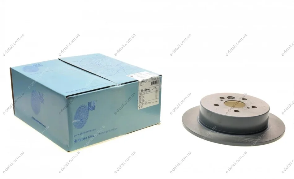 Тормозной диск BLUE PRINT ADT343144 (фото 1)
