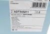 Диск тормозной (передний) Toyota Hilux VII 05-15 (297x25) (с покрытием) (вент.) BLUE PRINT ADT343211 (фото 5)