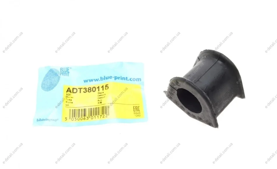 Втулка стабилизатора (переднего) Toyota Corolla 90-00 (d=24mm) BLUE PRINT ADT380115 (фото 1)