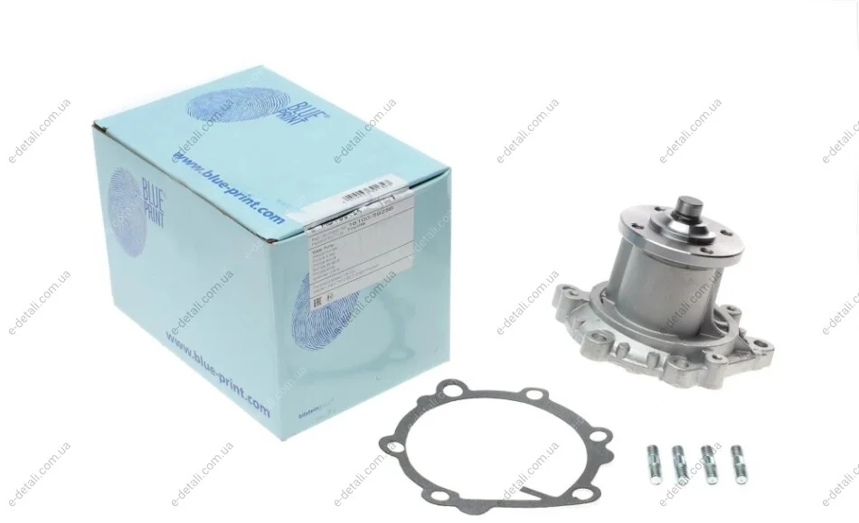 Помпа воды Toyota Land Cruiser 2.4TD 90-93/Land Cruiser Prado 3.0D 02- (R/B) (8 лоп) BLUE PRINT ADT39134 (фото 1)