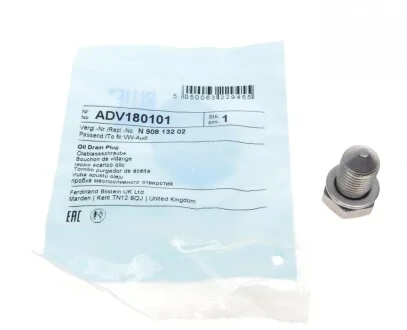 Болт слива масла VW Caddy III/T5/Crafter BLUE PRINT ADV180101
