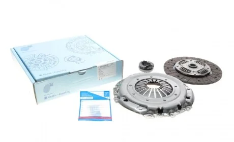Комплект сцепления VW Caddy 1.9TDI 03-12 (55kw) (+выжимной) (d=229mm) BLUE PRINT ADV1830116