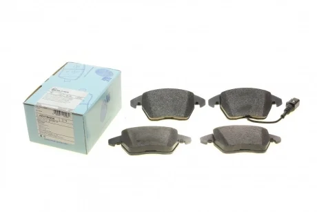 Колодки тормозные (передние) VW Caddy III 04-15 BLUE PRINT ADV184204