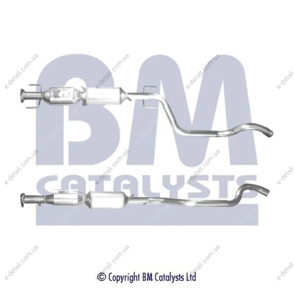 Фильтр сажевый Opel Zafira 1.9 CDTI 05-15 (DPF) (Euro 4) BM CATALYSTS BM11028H (фото 1)