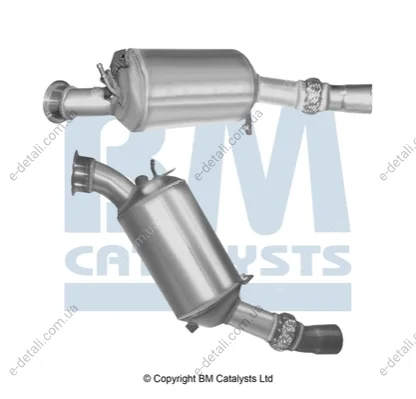 Фільтр сажевий BMW 3 (E90)/5 (E60) 05-10 M47/N47 (DPF) (Euro 4) BM CATALYSTS BM11112H (фото 1)