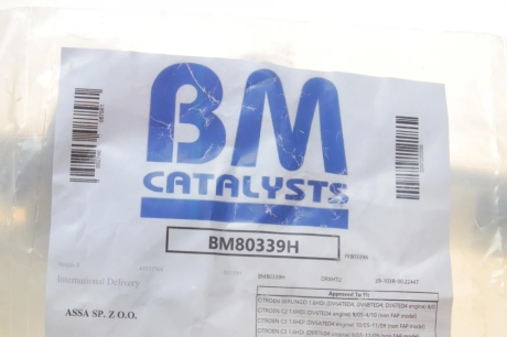 Каталізатор вихлопної системи BM CATALYSTS BM80339H