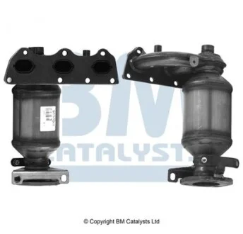 Катализатор выхлопной системы Skoda Fabia/Roomster/VW Polo 1.2 01-15 BM CATALYSTS BM91535H