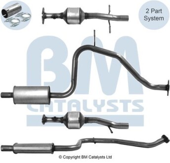 Каталізатор BM CATALYSTS BM92601H