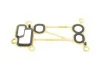 Прокладка радіатора масляного 3 (E90)/5 (F10)/7 (F01-F04)/X5 (E70)/X6 (E71/E72) 08- N57 D30A BMW 11428513448 (фото 1)