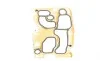 Прокладка радиатора масляного 1 (F20/F21)/3 (E90/E91)/4 (F32/F82) 1.6D/2.0D/3.0D 06- N47 BMW 11428516396 (фото 3)