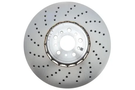 Диск тормозной (передний) X3 M (G01)/X5 M (G05) 19- (395х36) (L) (перф.) BMW 34118054825