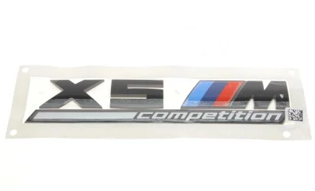 Емблема кришки багажника X5M (F95) Competition BMW 51148096408