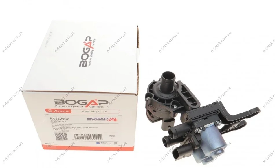 Кран печки Audi A6 04-11 BOGAP A4122107 (фото 1)