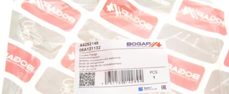 Фитинг пластмассовой системы охлаждения BOGAP A4252148