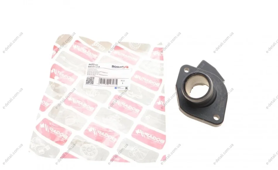 Фланец системы охлаждения VW Golf III 1.6 92-97 BOGAP A4252164 (фото 1)