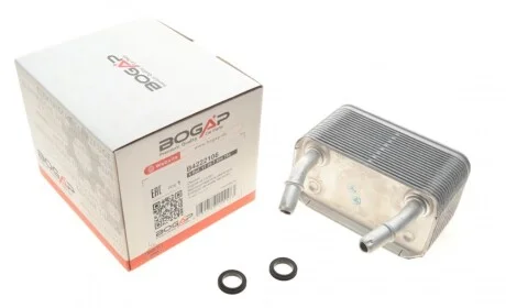 Радіатор масляний АКПП BMW X5 3.0d-4.6i 00-06 (теплообмінник) BOGAP B4222106