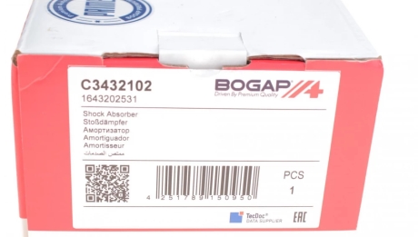 Амортизатор BOGAP C3432102 (фото 1)