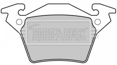 - Гальмівні колодки до дисків BORG & BECK BBP1670