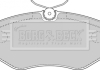 - Гальмівні колодки до дисків BORG & BECK BBP1812 (фото 2)