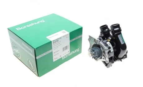Помпа воды Audi A3-A8/Skoda/Seat/VW 1.8-2.0FSI/TFSI 04- (с термостатом) Borsehung B18736