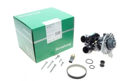 Помпа воды Audi A3-A8/Skoda Octavia/VW Golf V/VI 1.8TFSI/2.0TFSI 06- (с термостатом,датчиком t) Borsehung B19130