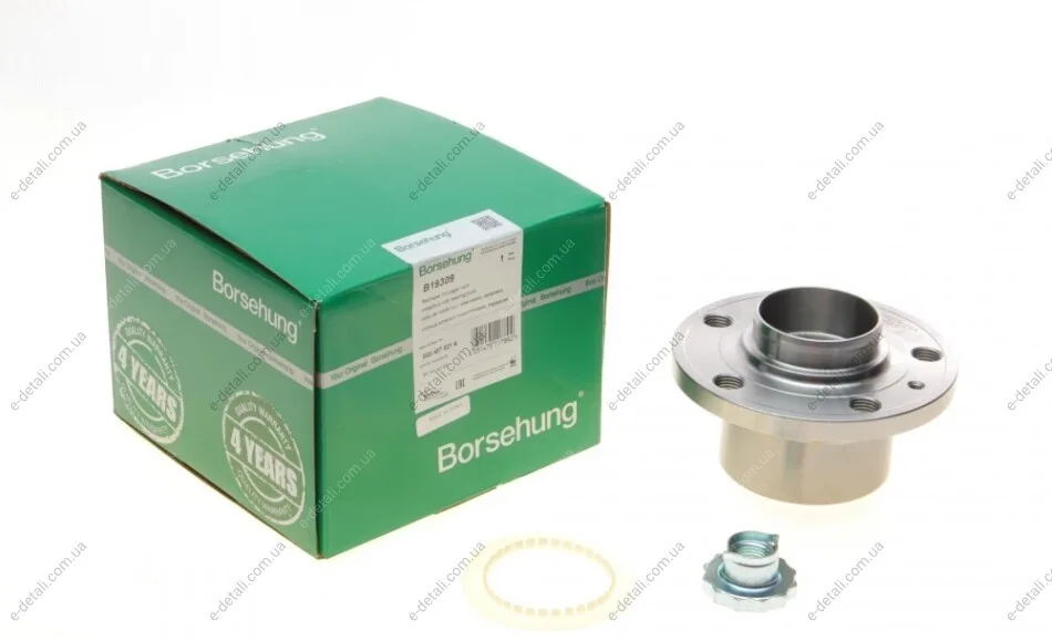 Подшипник ступицы (передней) Skoda Fabia 99-/VW Polo 02- (OE VAG) Borsehung B19309 (фото 1)