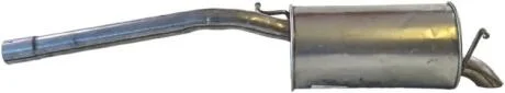 Глушитель, алюм. cталь, задн. часть VW CADDY III (07-10) BOSAL 233-505