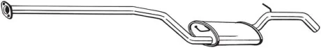 Задній. глушник,випускна сист. BOSAL 291-027