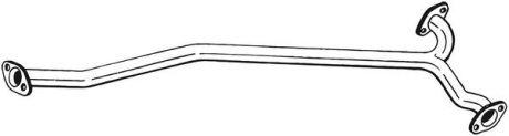 Глушник, алюміній. сталь, передн. частина MAZDA 6 07- BOSAL 850-161