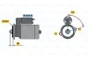 Стартер відновлений VW Caddy III 04-15, Golf VI 09-14, PASSAT B7 10-15, PASSAT B6 05-10, Passat CC 08-12, Golf V 03-09, Jetta V 05-10, Golf Plus 05-14, Touran 03-10, Scirocco 08-17, EOS 06-15, Golf IV 97-03; AUDI A3 03-12, TT 07-15; SKODA Superb 08-1 BOSCH 0001123036 (фото 3)
