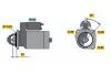 Стартер реставрація BOSCH 0001231036