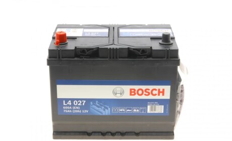 Акумуляторна батарея 75А BOSCH 0 092 L40 270