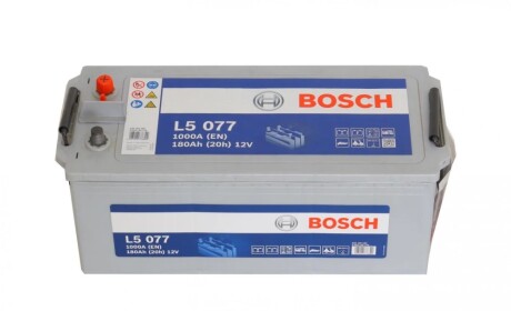 Аккумулятор 12В/180Ач/1000А/45,09кг BOSCH 0 092 L50 770 (фото 1)