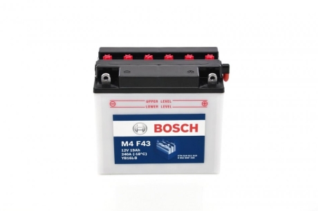 Аккумулятор кислотный 19Ah 240A BOSCH 0092M4F430