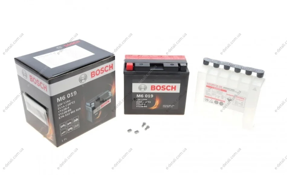 Мотоакумулятор -M6019 BOSCH 0 092 M60 190 (фото 1)