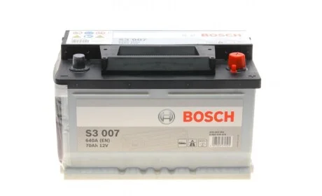 Аккумуляторная батарея 70Ah/640A (278x175x175/+R/B13) BOSCH 0 092 S30 070