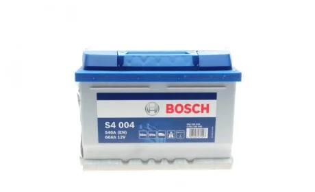 Аккумуляторная батарея 60Ah/540A (242x175x175/+R/B13) BOSCH 0 092 S40 040