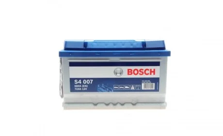 Аккумуляторная батарея 72Ah/680A (278x175x175/+R/B13) BOSCH 0 092 S40 070