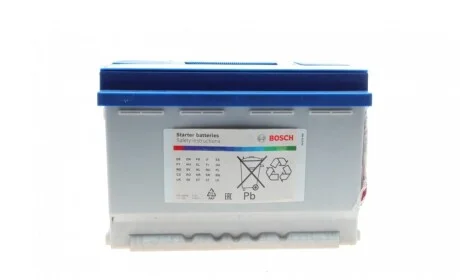 Аккумуляторная батарея 74Ah/680A (278x175x190/+L/B13) BOSCH 0 092 S40 090