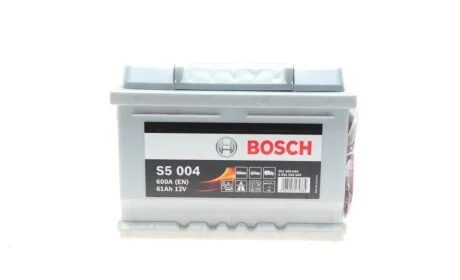Аккумуляторная батарея 61Ah/600A (242x175x175/+R/B13) BOSCH 0 092 S50 040