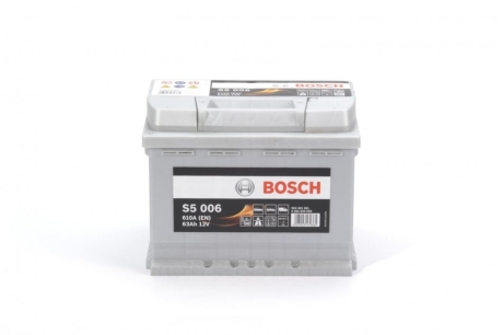 Акумуляторна батарея 63А BOSCH 0 092 S50 060 (фото 1)