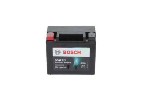 Аккумуляторная батарея 11Ah/180A S5AX Aux (150x87x130/+L/BO) (Start-Stop/AGM/вспомогательная) BOSCH 0092S5AX30
