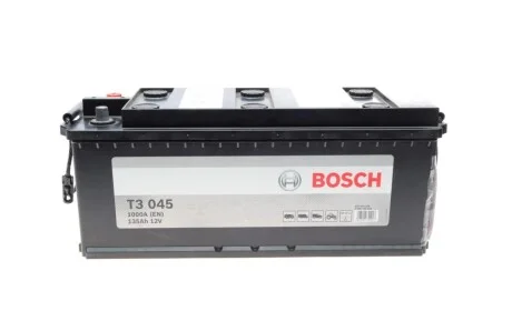Аккумулятор Bosch 12В/135Ач/1000А/35,46кг BOSCH 0 092 T30 450